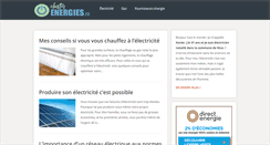Desktop Screenshot of cluster-energies.fr