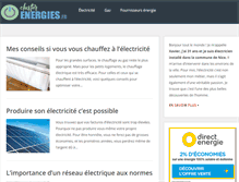 Tablet Screenshot of cluster-energies.fr
